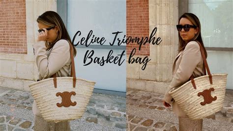 celine basket triomphe|Celine triomphe jewelry.